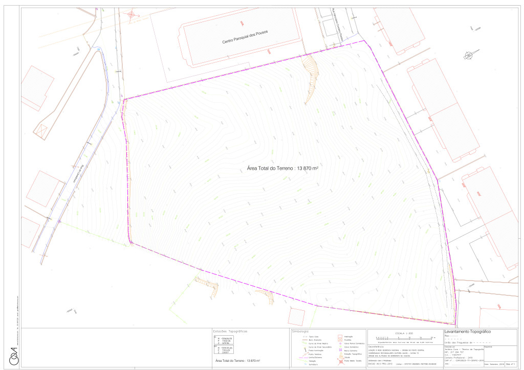 LEVANTAMENTO TOPOGRÁFICO CASAL DOS MATOS_JOSÉ BARBEIRO Plotagem 1_200barbei